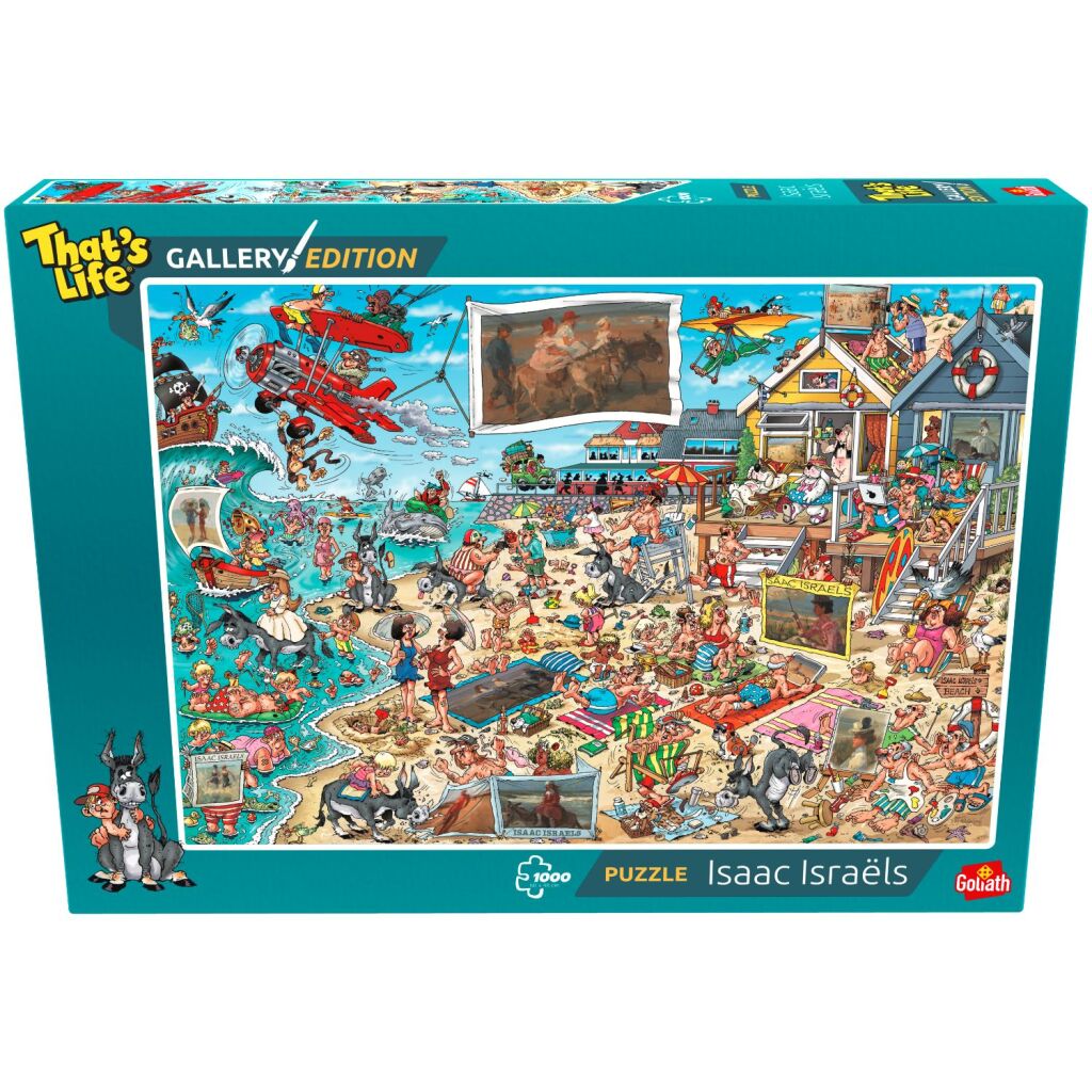 Goliath Puzzel Thats Life Gallery Edition Isaac Isra&Euml;Ls 1000 Stukjes