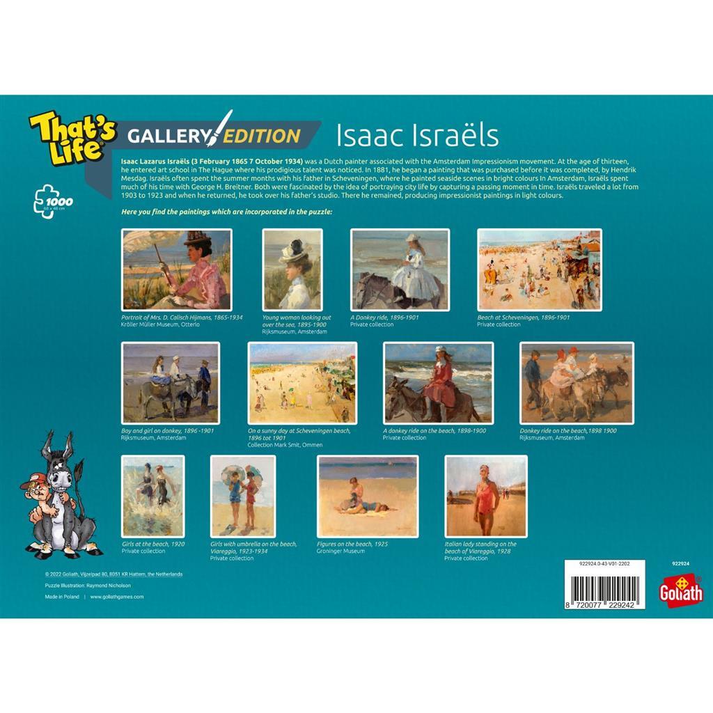 Goliath Puzzel Thats Life Gallery Edition Isaac Isra&Euml;Ls 1000 Stukjes