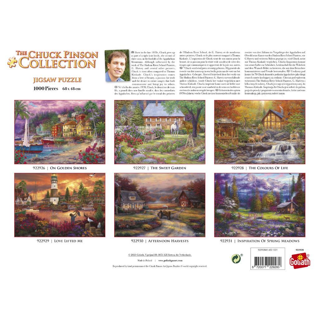 Goliath Puzzel The Chuck Pinson Collection The Colours Of Life 1000 Stukjes