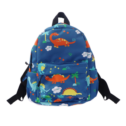 Basic Rugzak Dino&#039;S 30X28 Cm Blauw