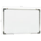 Whiteboard Magnetisch 60X40 Cm Staal Wit