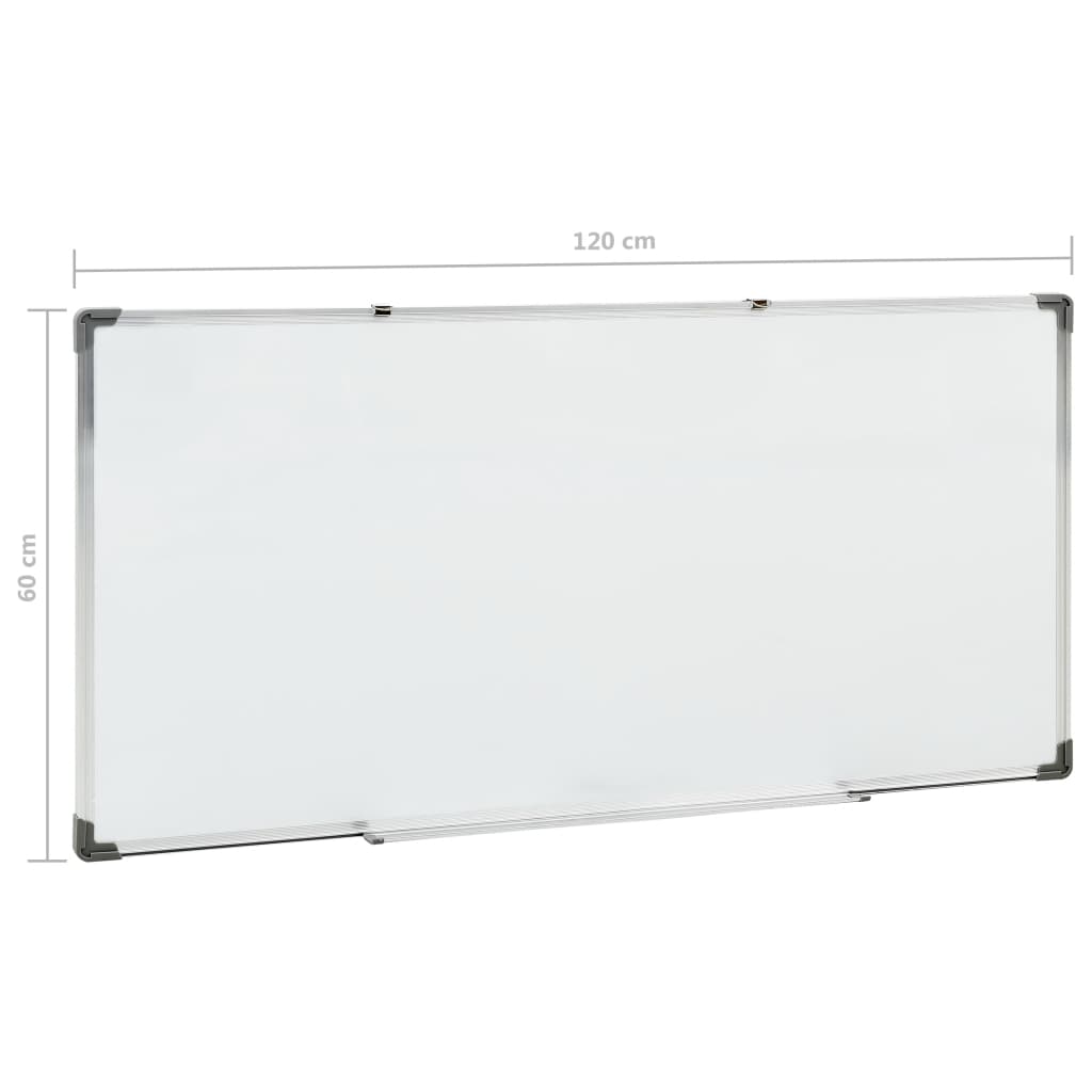 Whiteboard Magnetisch 120X60 Cm Staal Wit