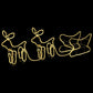 Buitenkerstversiering Rendieren En Slee 576 Led's