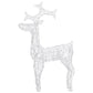 Buitenkerstversiering Rendieren 90 Led's 60X16X100 Cm Acryl