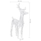 Kerstversiering Rendieren En Slee 160 Led's 130 Cm Acryl