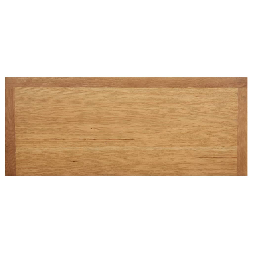 Schoenenrek 90X37X45 Cm Massief Eikenhout