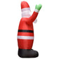 Kerstman Opblaasbaar Met Led's Ip44 4,5 M
