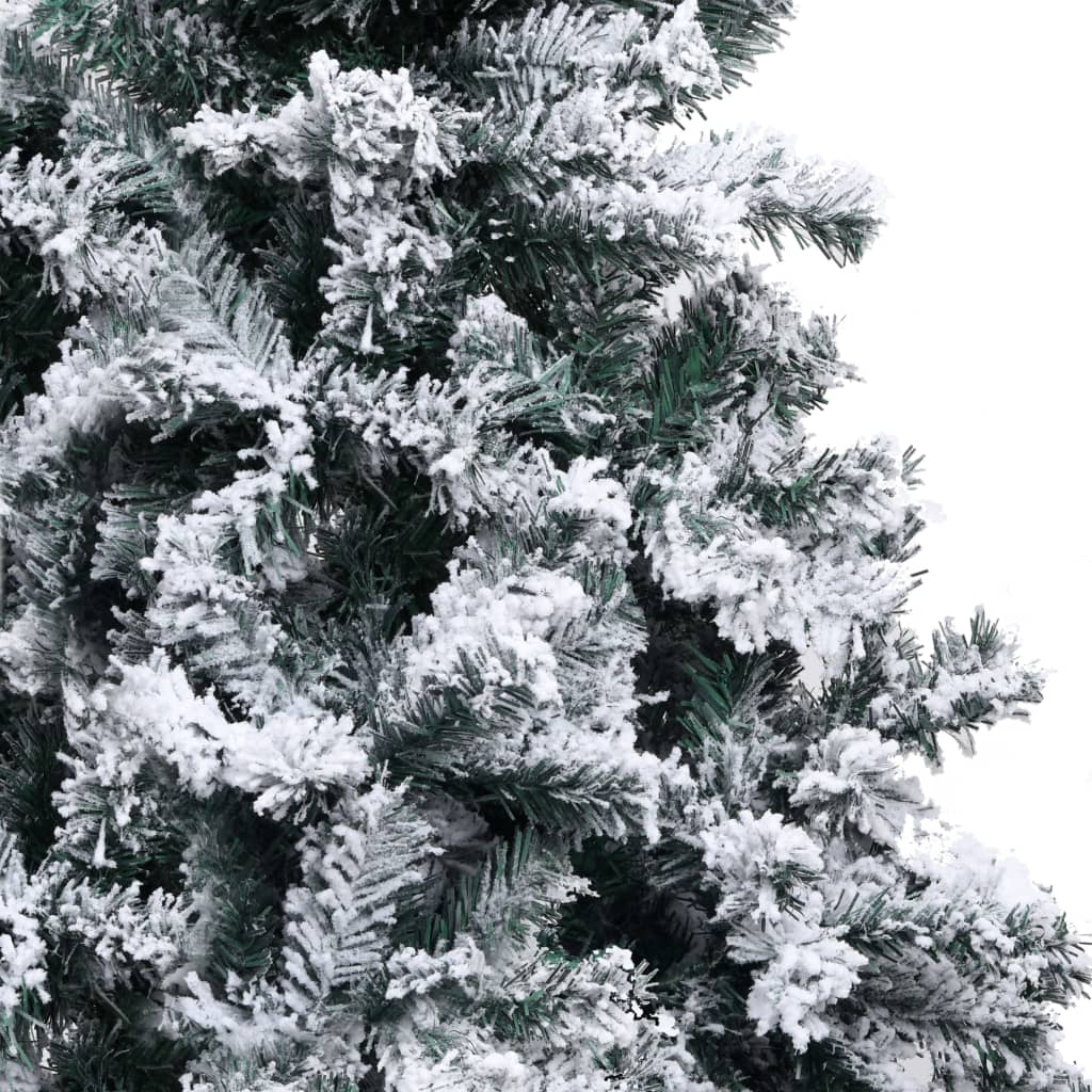 Kunstkerstboom Met Sneeuw 150 Cm Pvc Groen