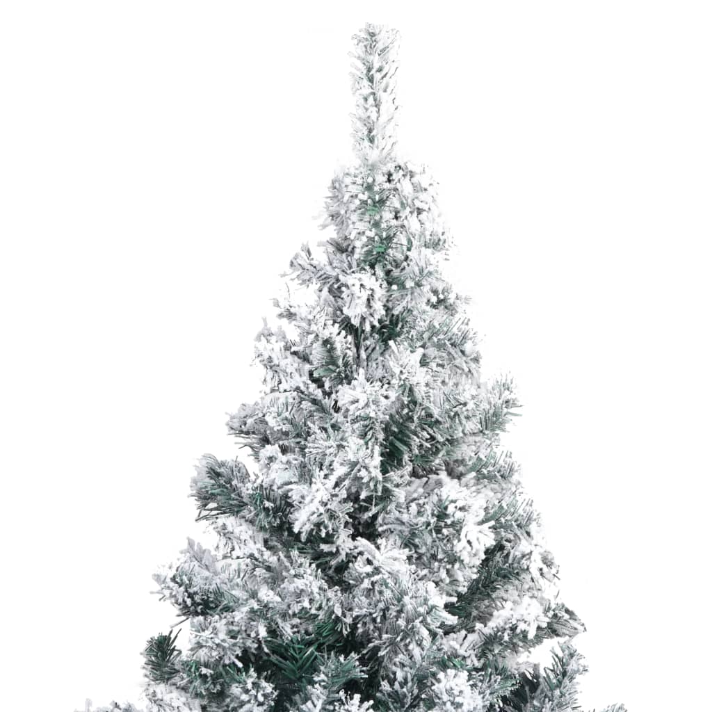 Kunstkerstboom Met Sneeuw 180 Cm Pvc Groen