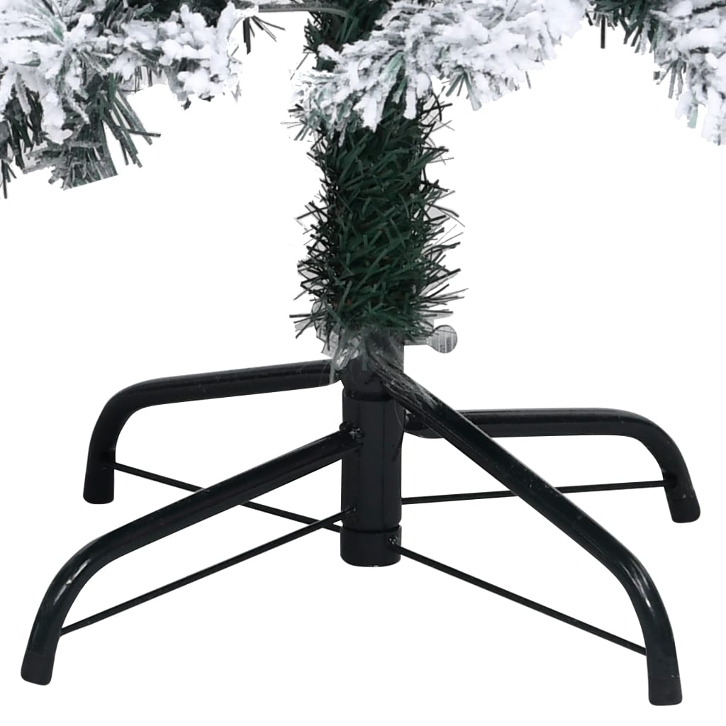 Kunstkerstboom Met Sneeuw 180 Cm Pvc Groen