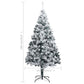 Kunstkerstboom Met Sneeuw 180 Cm Pvc Groen