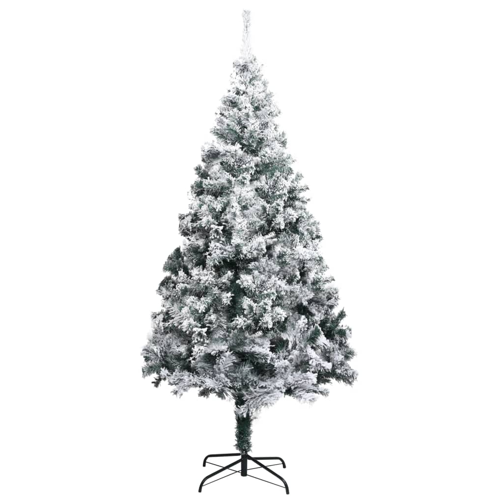 Kunstkerstboom Met Sneeuw 240 Cm Pvc Groen