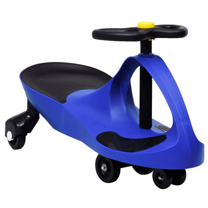 Loopauto Wiebelend Met Toeter Blauw