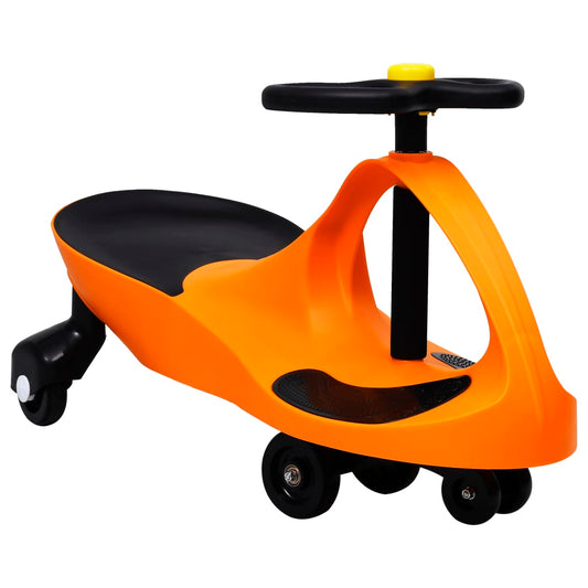Loopauto Wiebelend Met Toeter Oranje