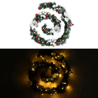 Kerstslinger Met Led-Lampjes 2,7 M Pvc Groen