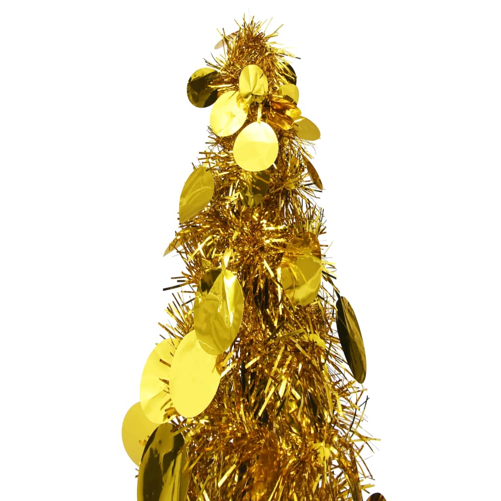 Kunstkerstboom Pop-Up 150 Cm Pet Goudkleurig