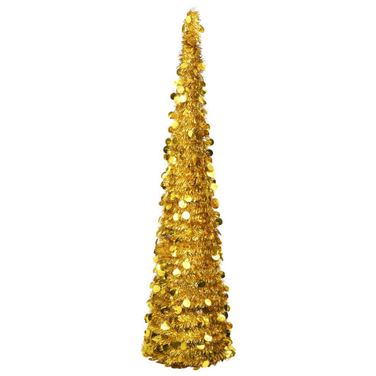 Kunstkerstboom Pop-Up 180 Cm Pet Goudkleurig