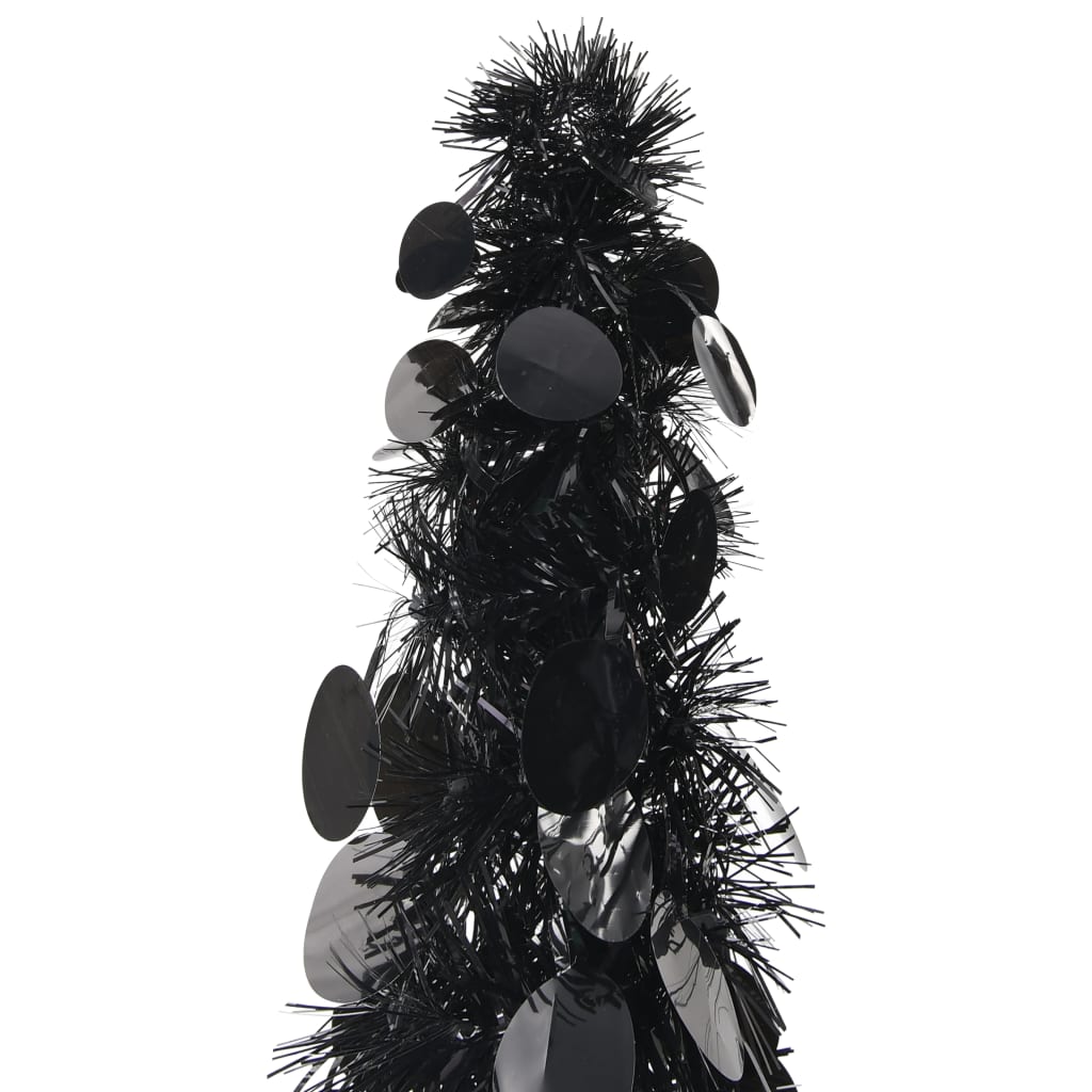 Kunstkerstboom Pop-Up 120 Cm Pet Zwart