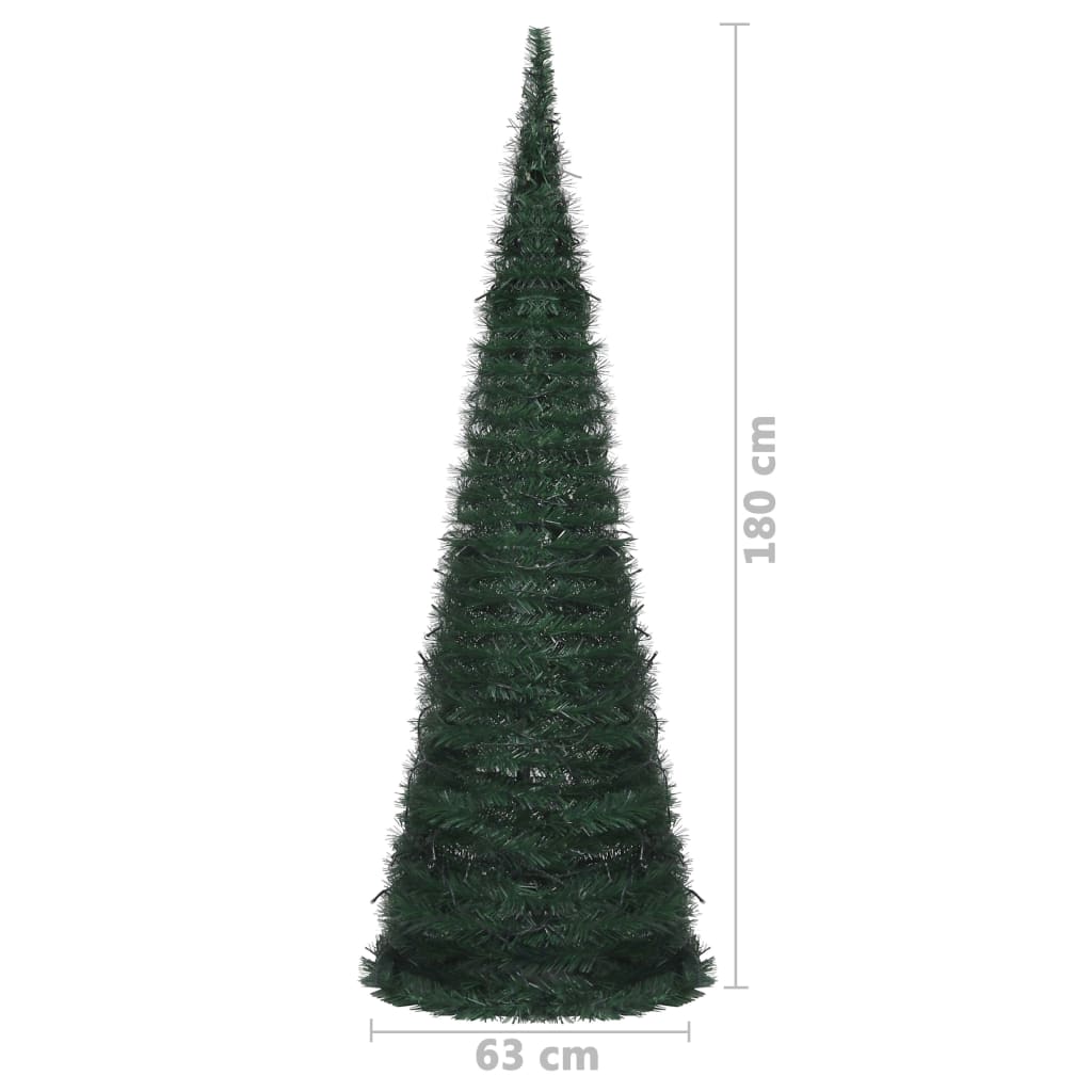 Kunstkerstboom Met Led Pop-Up 180 Cm Groen