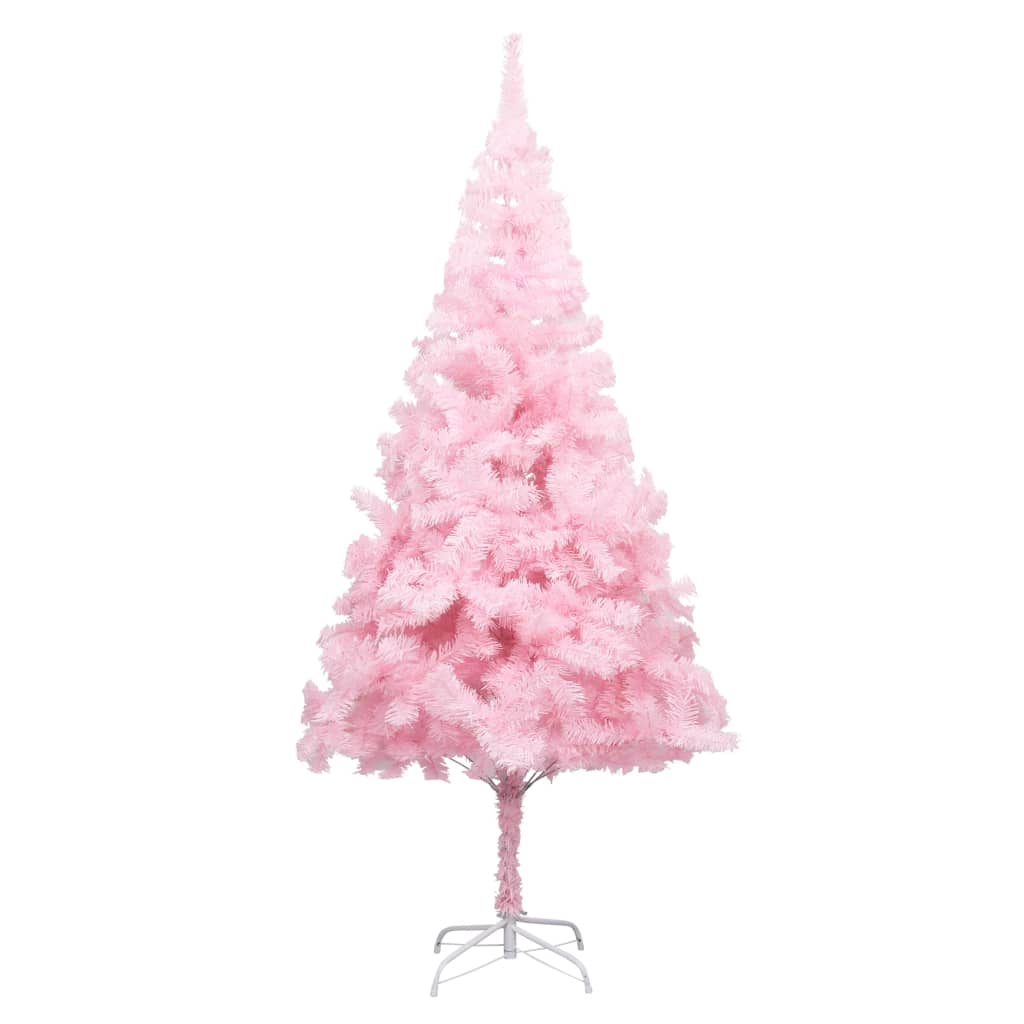 Kunstkerstboom Met Standaard 180 Cm Pvc Roze