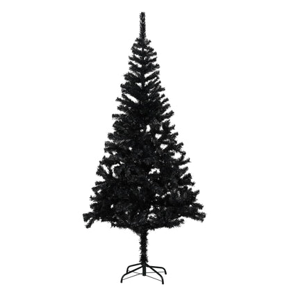 Kunstkerstboom Met Standaard 180 Cm Pvc Zwart