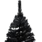 Kunstkerstboom Met Standaard 180 Cm Pvc Zwart