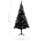 Kunstkerstboom Met Standaard 180 Cm Pvc Zwart