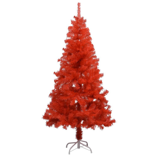 Kunstkerstboom Met Standaard 150 Cm Pvc Rood