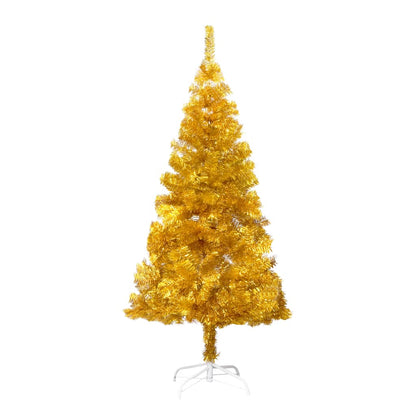 Kunstkerstboom Met Standaard 150 Cm Pet Goudkleurig