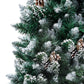 Kunstkerstboom Met Dennenappels En Witte Sneeuw 180 Cm