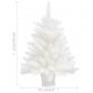 Kunstkerstboom Met Levensechte Naalden 65 Cm Wit