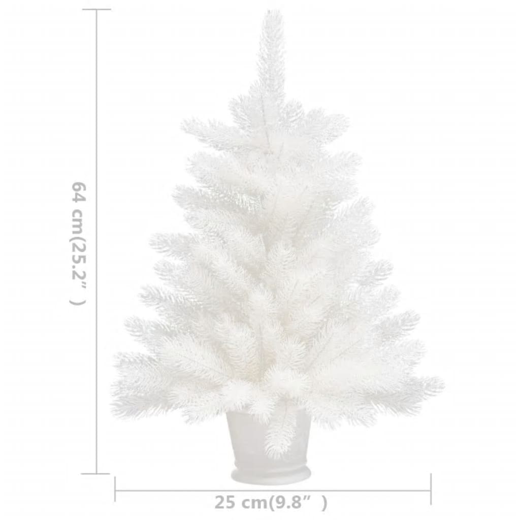 Kunstkerstboom Met Levensechte Naalden 65 Cm Wit