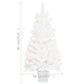 Kunstkerstboom Met Levensechte Naalden 90 Cm Wit