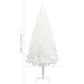 Kunstkerstboom Met Levensechte Naalden 180 Cm Wit