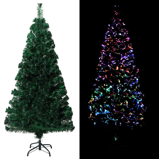 Kunstkerstboom Met Standaard 150 Cm Optische Vezel Groen
