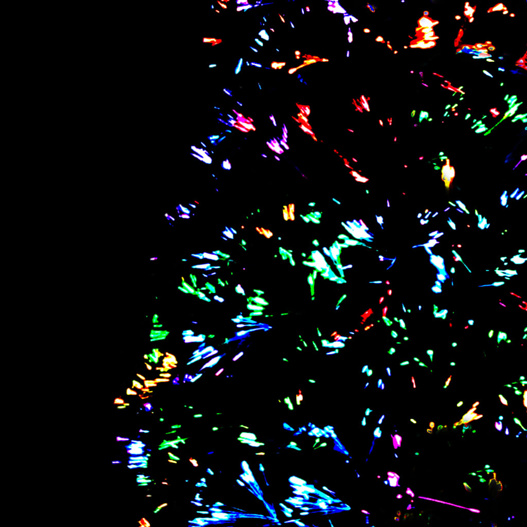 Kunstkerstboom Met Standaard 210 Cm Optische Vezel Groen