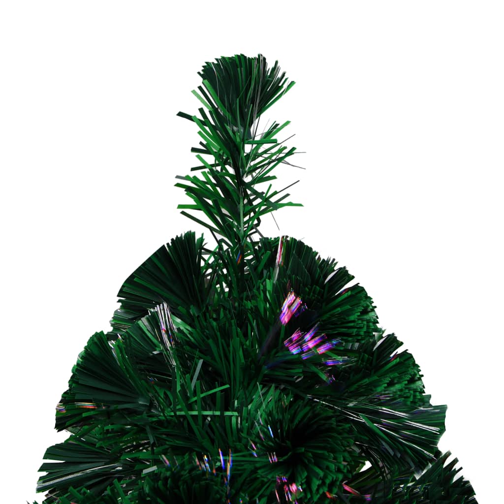 Kunstkerstboom Met Standaard 210 Cm Optische Vezel Groen