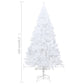 Kunstkerstboom Met Dikke Takken 150 Cm Pvc Wit