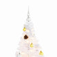 Kunstkerstboom Met Kerstballen En Led's 150 Cm Wit