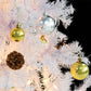 Kunstkerstboom Met Kerstballen En Led's 180 Cm Wit