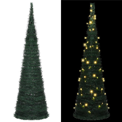 Kunstkerstboom Met Led Pop-Up 150 Cm Groen