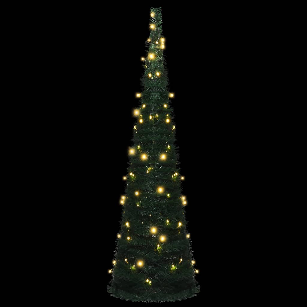 Kunstkerstboom Met Led Pop-Up 150 Cm Groen