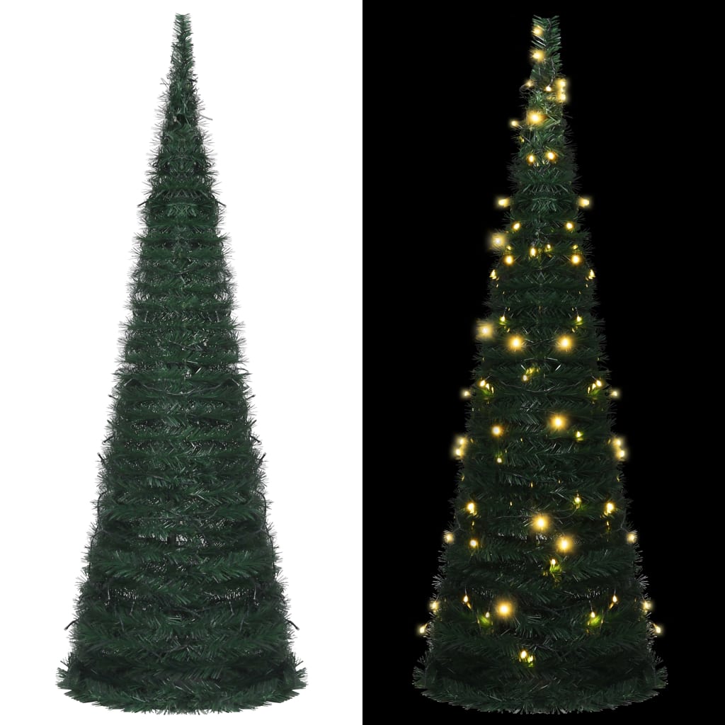 Kunstkerstboom Met Led Pop-Up 180 Cm Groen