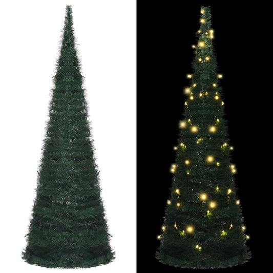 Kunstkerstboom Met Led Pop-Up 180 Cm Groen