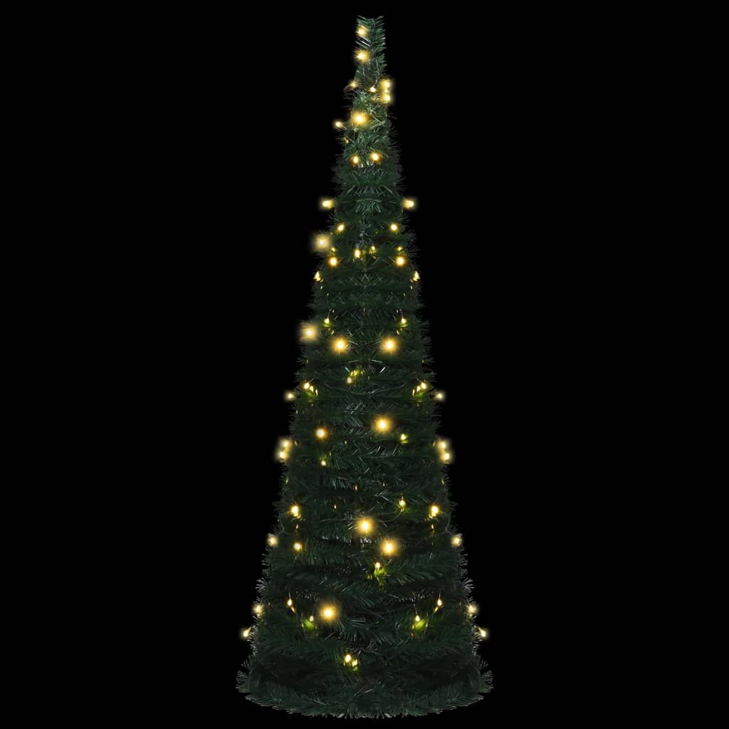 Kunstkerstboom Met Led Pop-Up 180 Cm Groen