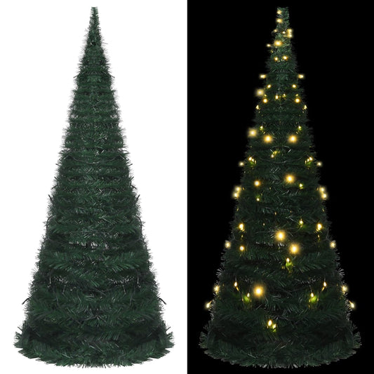 Kunstkerstboom Met Led Pop-Up 210 Cm Groen