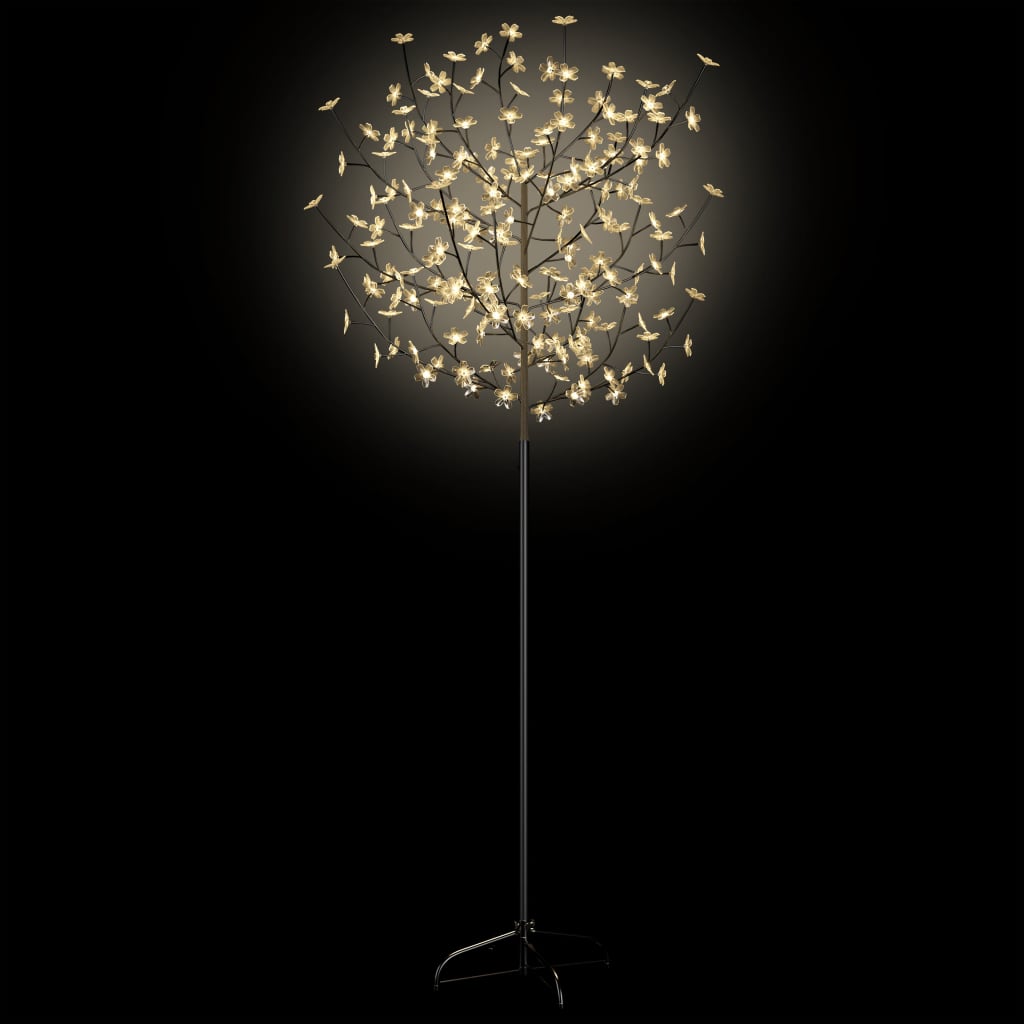 Kerstboom 200 Led's Warmwit Licht Kersenbloesem 180 Cm