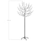 Kerstboom 200 Led's Koudwit Licht Kersenbloesem 180 Cm