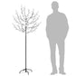 Kerstboom 200 Led's Blauw Wit Licht Kersenbloesem 180 Cm