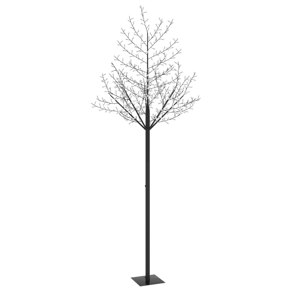 Kerstboom 600 Led's Koudwit Licht Kersenbloesem 300 Cm